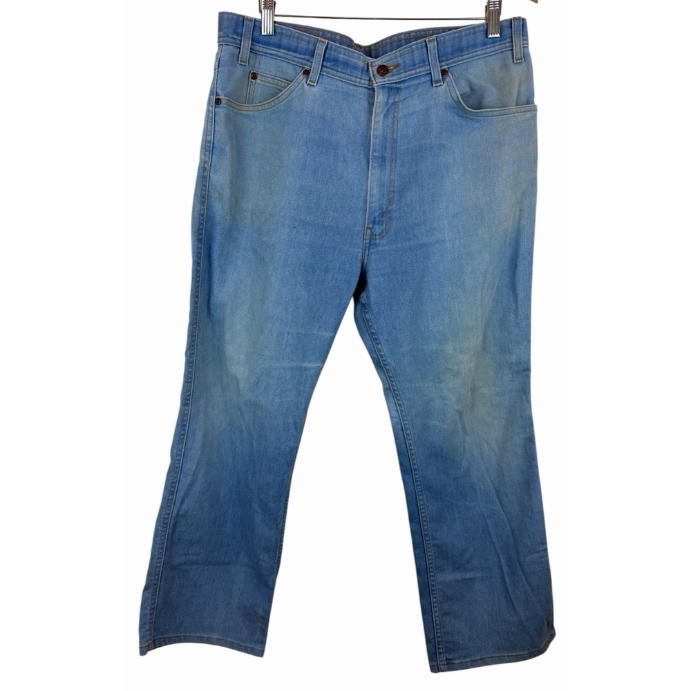 Vintage Y2K Levis 415 Jeans Blue Straight (W36 L27) Orange Tab